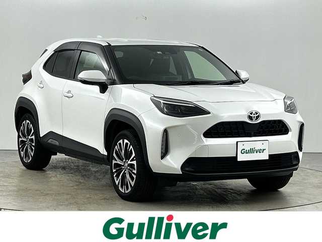 トヨタ ヤリスクロス Z 愛知県 2022(令4)年 0.2万km プラチナホワイトパールマイカ 純正8インチディスプレイオーディオ/・ナビ/・フルセグTV/・Bluetooth/パノラミックビューモニター/ビルトインETC2.0/純正前後ドライブレコーダー/合皮/ファブリックコンビシート/運転席パワーシート/前席シートヒーター/トヨタセーフティセンス/・プリクラッシュセーフティ/・レーントレーシングアシスト/・レーダークルーズコントロール/・オートマチックハイビーム/・ロードサインアシスト/フルLEDヘッドランプ/純正18インチアルミホイール/ステアリングヒーター/ナノイーX/スマートキー