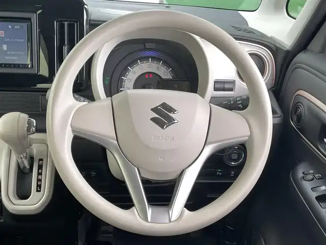 スズキ ワゴンＲ スマイル HYBRID X 香川県 2021(令3)年 2.7万km オフブルーM ＫＥＮＷＯＯＤ７型ナビ　/【TV/FM/AM/Bluetooth/ワンセグTV】/車線逸脱警報機能/車線逸脱抑制機能/両側パワースライドドア/運転席シートヒーター/シートバックテーブル/純正14インチアルミ/純正フロアマット/コーナーセンサー/オートライト/リモコンキー/プッシュスタート