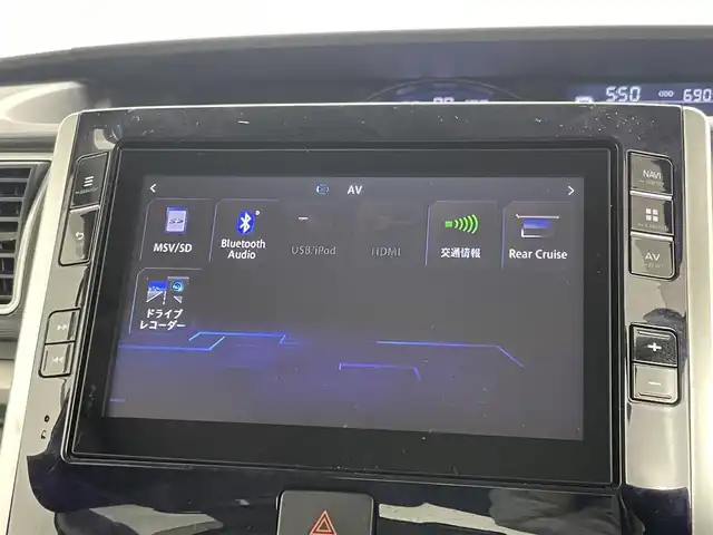 ダイハツ タント カスタムRS トップED LTD SAⅢ 岡山県 2018(平30)年 6.9万km ブラックマイカメタリック 純正８インチナビ(NSZT-X68D)/【CD/DVD/BT/HDMI/USB/フルセグ】/全周囲カメラ　/両側電動スライドドア　/シートヒーター運転席　/ＬＥＤヘッドライト　/ＥＴＣ　/純正ドライブレコーダー前側　/コーナーセンサー前後　/ツイータースピーカー/オートハイビーム　/オートエアコン/アイドリングストップ/踏み間違い防止/後席サンシェイド/ステアリングスイッチ/ドアバイザー/新車保証書/取扱説明書/スペアキー×２