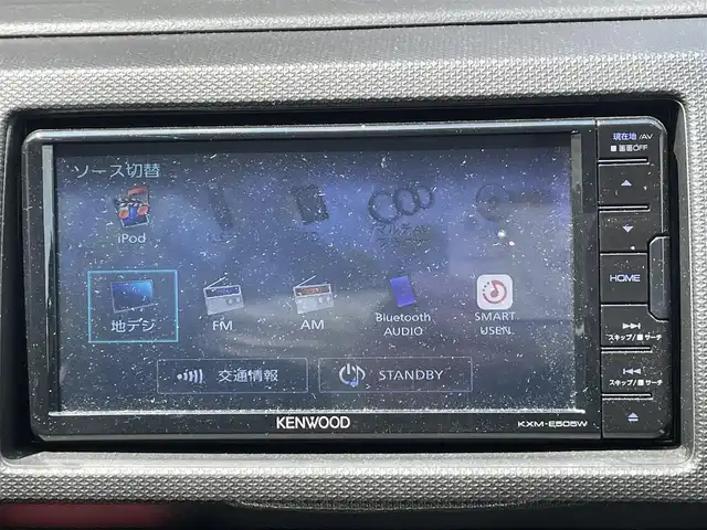 スズキ アルト ワークス 愛知県 2021(令3)年 0.8万km スチールシルバーM ワンオーナー/ターボ/5速MT/社外メモリナビ/（DVD/フルセグTV/Bluetooth/USB）/前席レカロセミバケットシート/横滑り防止機能/純正HIDヘッドライト/フォグランプ/純正15インチアルミホイール/スマートキー/保証書/取扱説明書