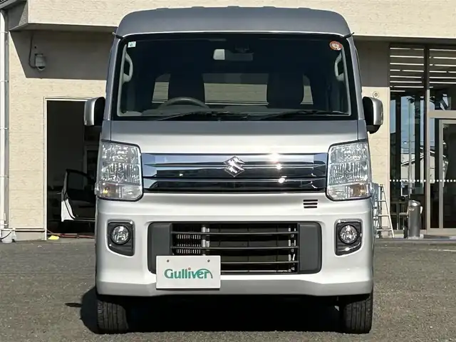 スズキ エブリィ ワゴン PZターボ 宮城県 2017(平29)年 7万km シルキーシルバーメタリック 純正オーディオ/純正フロアマット/ＣＤ／Ｂｌｕｅｔｏｏｔｈ／ＡＭ／ＦＭ／ＵＳＢ/オートライト/プリクラッシュセーフティ/横滑り防止装置/片側パワースライドドア/運転席シートヒーター/スペアキー×１/純正AWサマータイヤ165/60R14/社外AWスタッドレスタイヤ165/60R14