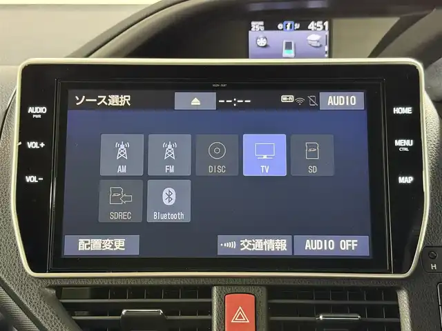 トヨタ ヴォクシー ハイブリッド ZS 煌Ⅱ 大阪府 2019(平31)年 2.2万km ブラック 純正10incナビTV バックカメラ シートヒーター クルーズコントロール 衝突軽減ブレーキ レーンアシスト オートハイビーム 両側パワースライドドア リアオートエアコン ドライブレコーダー ETC
