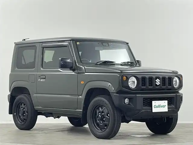 スズキ ジムニー XL 埼玉県 2023(令5)年 1.5万km ジャングルグリーン 純正ナビ　シートヒーター　バックカメラ　ＥＴＣ２．０　ドライブレコーダー　ミラーヒーター　ダウンヒルアシスト　背面タイヤ　フルセグＴＶ　スマートキー　純正フロアマット　Ｂｌｕｅｔｏｏｔｈ　衝突被害軽減　