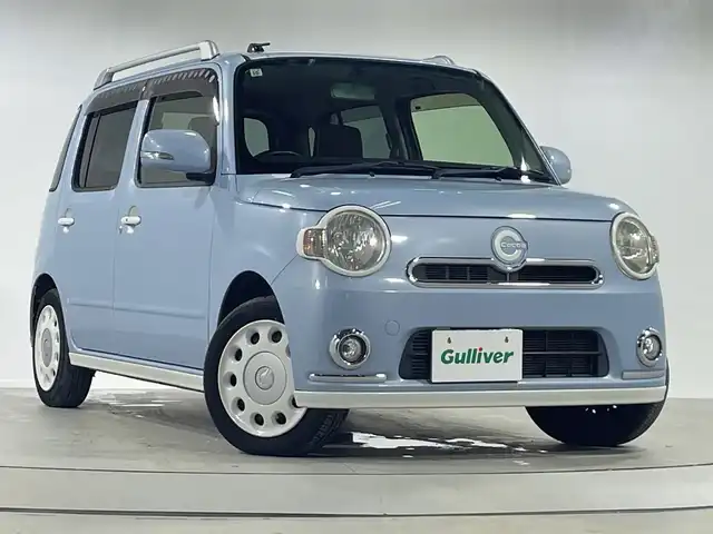 ダイハツ ミラ ココア プラスX スペシャルコーデ 神奈川県 2013(平25)年 2.6万km ミストブルーマイカメタリック 純正SD8インチナビ（Bluetooth接続/AM/FM/SD/CD/DVD/iPod/フルセグTV）/ETC/バックカメラ/スマートキー/スペアキー1本/純正フロアマット/アイドリングストップ/スタッドレスタイヤ積み込み/盗難防止装置