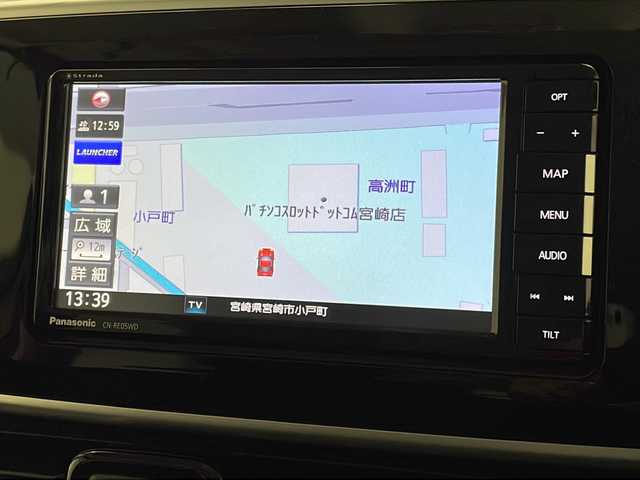 ダイハツ ムーヴ キャンバス G ブラックアクセント リミテッド SAⅢ 宮崎県 2019(令1)年 3.1万km グレーマイカM ワンオーナー/スマートアシスト3/〇衝突回避支援ブレーキ（対車両・対歩行者）/〇衝突警報機能（対車両・対歩行者）/〇誤発進抑制制御機能（前方・後方）/〇車線逸脱警報機能/〇先行車発進お知らせ/〇オートマチックハイビーム/社外7インチSDナビ/フルセグTV/CD/DVD/Bluetooth/全方位カメラ/両側パワースライドドア/LEDヘッドライト/アイドリングストップ/ETC/スマートキー×2/保証書/取扱説明書