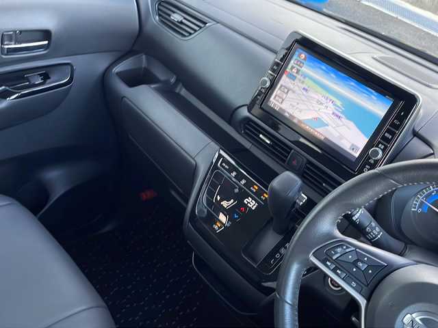 日産 ルークス HWS Gターボ プロパイロットED 山口県 2020(令2)年 5万km ブラック 純正9インチナビ　【MM319D-L】/・DVD再生機能有/・アラウンドビューモニター/・フルセグテレビ/・Bluetooth接続/ビルトインETC/レザー調シートカバー/ロッソモデロマフラーカッター/両側パワースライドドア/プロパイロット/インテリジェントエマージェンシーブレーキ/・前方衝突予測警報/・踏み間違い衝突防止アシスト/・車線逸脱警報/・ふらつき警報/・レーダークルーズコントロール/・標識検知機能/・先行車発進お知らせ機能/純正フロアマット/USB入力端子/前後ドライブレコーダー/純正15インチアルミホイール/ドアバイザー/ウィンカーミラー