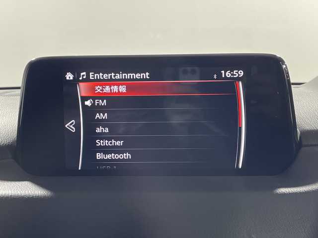 マツダ ＣＸ－８ XD Lパッケージ 神奈川県 2018(平30)年 4.3万km ソウルレッドクリスタルM ディーゼルターボ/シルバールーフレール/マツダコネクトナビゲーション/フルセグ　CD　DVD/Bluetooth　AUX/360度ビューカメラ/ヘッドアップディスプレイ/パワーバックドア/i-ACTIVSENSE/アドバンストスマートシティブレーキサポート/アダプティブLEDヘッドライト/ハイビームコントロールシステム/誤発進抑制制御/車線逸脱警報システム/車線逸脱抑制装置/全車速追従機能付きマツダレーダークルーズコントロール/スマートブレーキサポート/ブラインドスポットモニタリング/リアクロストラフィックアラート/前後センサー/アイドリングストップ/革シート/前席/2列目シートヒーター/前席パワーシート/運転席ポジションメモリー/革巻きステアリング/ステアリングヒーター/ステアリングスイッチ/純正前方ドライブレコーダー/純正ETC/電動パーキングブレーキ/オートブレーキホールド/プッシュスタート/スマートキー/LEDヘッドランプ/オートライト/フロントフォグランプ/純正19インチアルミホイール/純正リアスポイラー