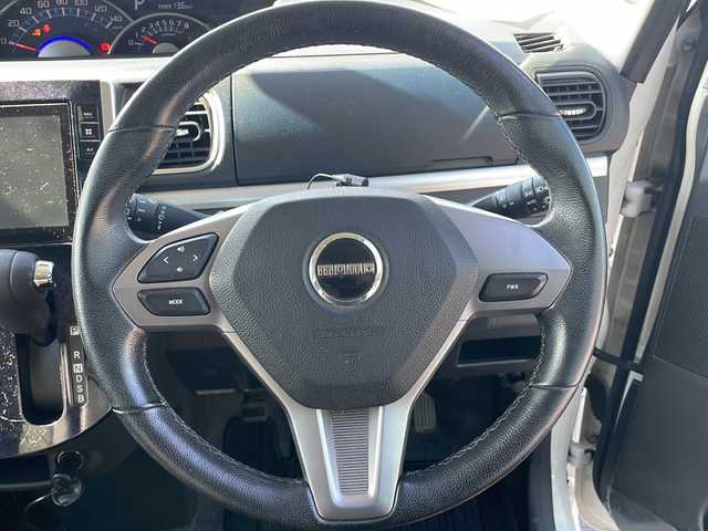 ダイハツ タント カスタム X トップED SA Ⅲ 新潟県 2017(平29)年 10.4万km パールホワイトⅢ ＊純正ナビ/＊バックカメラ/＊Bluetoothオーディオ/＊ドライブレコーダー/＊LEDライト/＊Autoライト/＊片側パワースライドドア/＊ハーフレザーシート/＊電動格納ミラー/＊純正フロアマット/＊純正アルミホイール/＊横滑り防止装置/＊盗難防止装置/＊衝突被害軽減ブレーキ