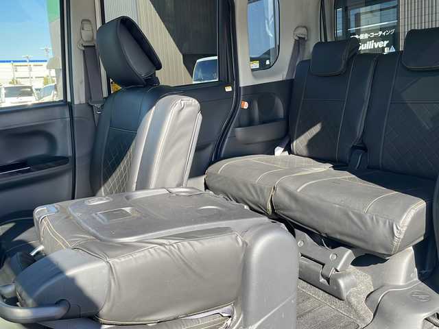 ダイハツ タント カスタム X トップED SA Ⅲ 新潟県 2017(平29)年 10.4万km パールホワイトⅢ ＊純正ナビ/＊バックカメラ/＊Bluetoothオーディオ/＊ドライブレコーダー/＊LEDライト/＊Autoライト/＊片側パワースライドドア/＊ハーフレザーシート/＊電動格納ミラー/＊純正フロアマット/＊純正アルミホイール/＊横滑り防止装置/＊盗難防止装置/＊衝突被害軽減ブレーキ