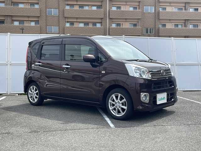 ダイハツ ムーヴ X リミテッドⅡ SAⅢ 秋田県 2021(令3)年 1.4万km プラムブラウンクリスタルマイカ ワンオーナー/純正ナビ(フルセグTV・BT・CD・DVD・USB・IPOD)/衝突軽減システム/横滑り防止装置/アイドリングストップ/運転席シートヒーター/LEDヘッドライト/オートライト/オートハイビーム/ヘッドライトレベライザー/電動格納ミラー/プッシュスタート/スマートキー/エンジンスターター