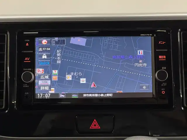 日産 デイズ ルークス ハイウェイスター Gターボ 三重県 2018(平30)年 3.6万km スパークリングレッドM ガソリン・ターボ/FF/インパネCVT/純正 7インチナビ MM317D-W/（FM/AM/CD/DVD/iPod/SD/TV/WALKMAN/USB/Bluetooth/MUSIC STOCKER/ドラレコ/AUX）/アラウンドビューモニター/両側オートスライドドア/ドライブレコーダー 前方/ETC/安全/・エマージェンシーブレーキ/・LDW（車線逸脱警報）/・ハイビームアシスト/・VDC（ビークルダイナミクスコントロール）/・踏み間違い衝突防止アシスト/装備/・クルーズコントロール/・オートエアコン/・オートライトシステム/・LEDヘッドライト/・フロントフォグライト/・電動格納ドアミラー/・リヤシーリングファン（『ナノイー』）/・ステアリングスイッチ/・プッシュスタート/・インテリジェントキーx2/・SRS デュアル＋サイドエアバッグ/・純正15inAW/・保/取/ナビ取/など