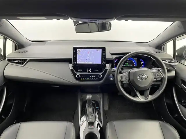 トヨタ カローラツーリング ハイブリッド ダブルバイビー 宮城県 2020(令2)年 4.1万km スパークリングブラックパールクリスタルシャイン 純正ナビ/(AM/FM/TV/USB/BT/Miracast)/バックカメラ/ETC2.0/前方ドライブレコーダー/レーダークルーズコントロール/プッシュスタート/スマートキー/スペアキー/ハーフレザー/フロントエアロ/オートライト/オートマチックハイビーム/LEDヘッドライト/フォグランプ/ヘッドライトレベライザー/ドアバイザー/純正フロアマット/純正17インチアルミホイール
