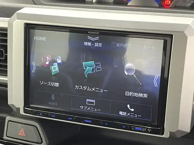 ダイハツ ウェイク G ターボ リミテッド SAⅢ 群馬県 2019(令1)年 5.7万km ブラックマイカメタリック 社外８インチナビ　全方位カメラ　両側パワースライドドア　衝突軽減　オートマッチクハイビーム　アイドリングストップ　ＥＴＣ　横滑り防止装置　ステアリングスイッチ　スマートキー　プッシュスタート　禁煙車