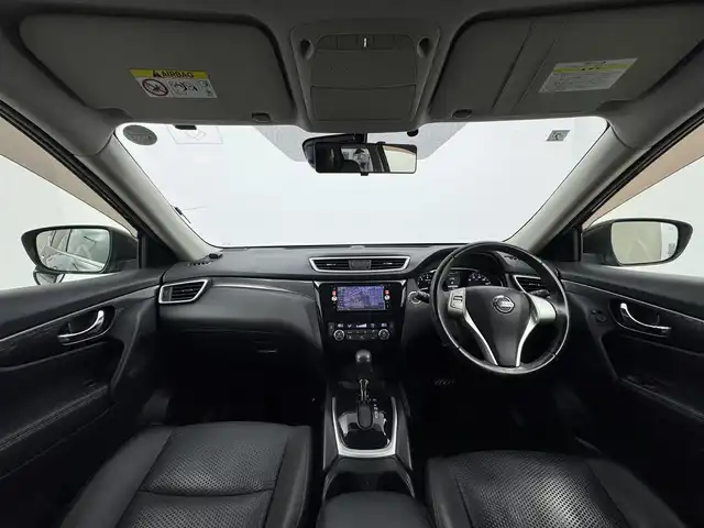 日産 エクストレイル 20X エマージェンシーブレーキ 愛知県 2015(平27)年 9.9万km 黒 日産純正オリジナルナビゲーションシステム/フルセグTV/Bluetooth対応/バックカメラ/プッシュスタート/ステアリングリモコン/ETC/オートエアコン/エマージェンシーブレーキ/アイドリングストップ/フルフラットシート/純正フロアマット/純正17インチアルミホイール/オートライト/純正LEDヘッドライト/フォグランプ/スマートキー