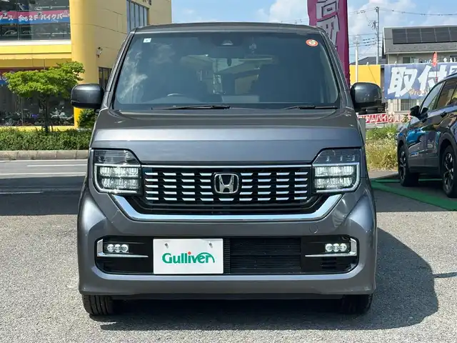 ホンダ Ｎ ＷＧＮ カスタム Lターボ ホンダS 茨城県 2021(令3)年 4万km シャイニンググレーM ワンオーナー/純正SDナビ(VXU-217NBi)/フルセグ/Bluetooth/バックカメラ/ETC/前後ドライブレコーダー/アダプティブクルーズコントロール/純正LEDヘッドライト/純正LEDフォグライト/オートライト/ハーフレザーシート/運転席シートヒーター/純正15インチアルミホイール/取扱説明書/新車時保証書/スペアキー×1
