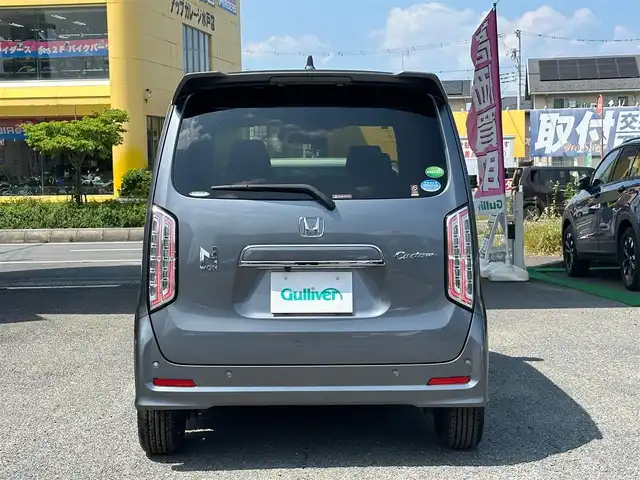 ホンダ Ｎ ＷＧＮ カスタム Lターボ ホンダS 茨城県 2021(令3)年 4万km シャイニンググレーM ワンオーナー/純正SDナビ(VXU-217NBi)/フルセグ/Bluetooth/バックカメラ/ETC/前後ドライブレコーダー/アダプティブクルーズコントロール/純正LEDヘッドライト/純正LEDフォグライト/オートライト/ハーフレザーシート/運転席シートヒーター/純正15インチアルミホイール/取扱説明書/新車時保証書/スペアキー×1