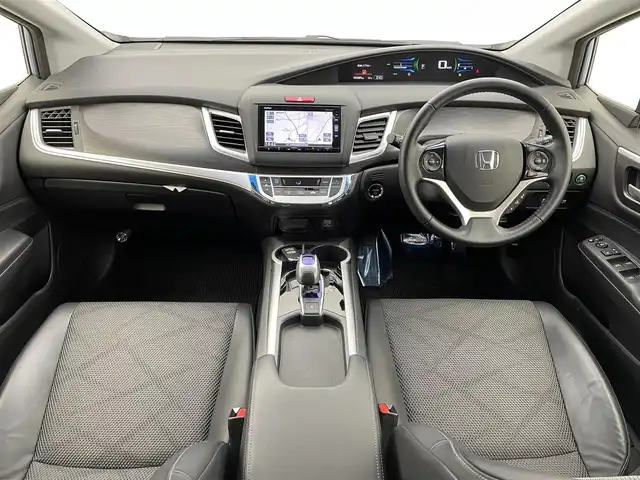 ホンダ ジェイド ハイブリッド X 宮城県 2016(平28)年 5.5万km プレミアムブルーオパールメタリック 純正ナビ/アダプティブクルーズ/衝突軽減ブレーキ/レーンキープアシスト/誤発進抑制機能/ＬＥＤヘッドライト/フォグランプ/リアクティブフォースペダル/バックモニター/フルセグＴＶ/Bluetoothオーディオ/ハーフレザーシート/ETC/純正ドライブレコーダー/純正17インチアルミ/禁煙車