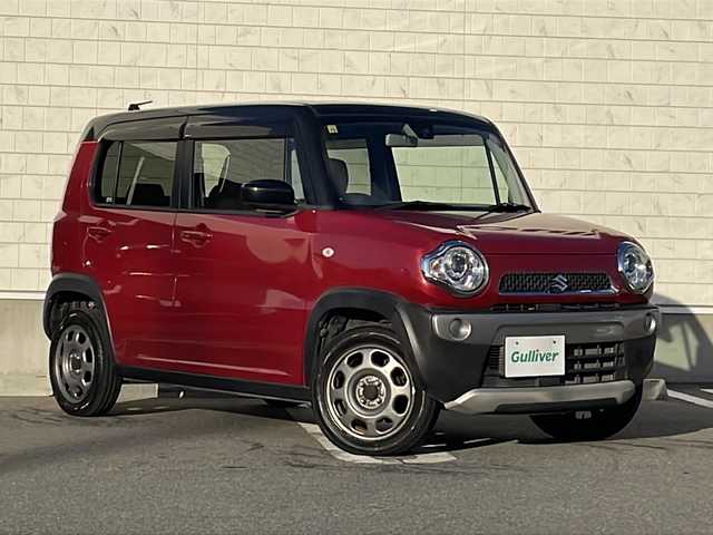 スズキ ハスラー G 山形県 2016(平28)年 4.9万km フェニックスレッドパール/ブルーイッシュブラックパール 4WD/純正ナビ/フルセグテレビ/レーダーブレーキサポート/衝突被害軽減システム/ダウンヒルアシストコントロール/ETC/シートヒーター/Bluetooth/LEDヘッドライト/純正フロアマット/ドアバイザー/スマートキー/プッシュスタート