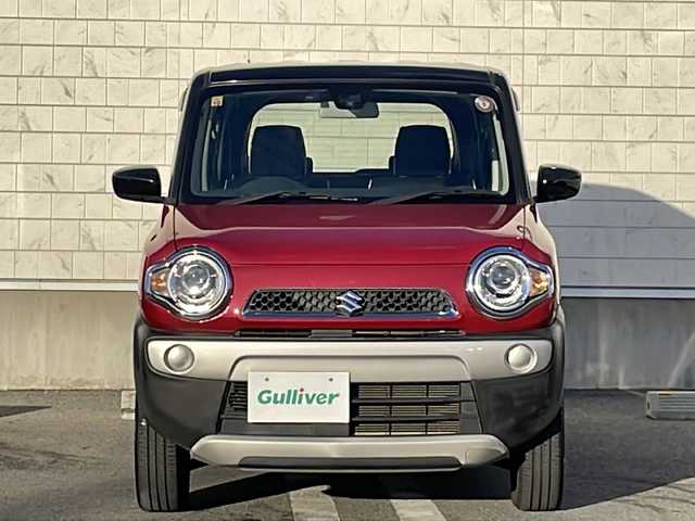 スズキ ハスラー G 山形県 2016(平28)年 4.9万km フェニックスレッドパール/ブルーイッシュブラックパール 4WD/純正ナビ/フルセグテレビ/レーダーブレーキサポート/衝突被害軽減システム/ダウンヒルアシストコントロール/ETC/シートヒーター/Bluetooth/LEDヘッドライト/純正フロアマット/ドアバイザー/スマートキー/プッシュスタート