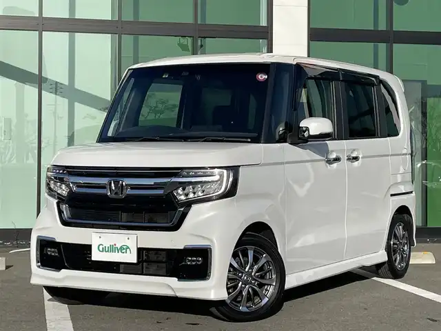 ホンダ,Ｎ－ＢＯＸカスタム,L,純正ナビ 衝突軽減 両側電動 ドラレコ