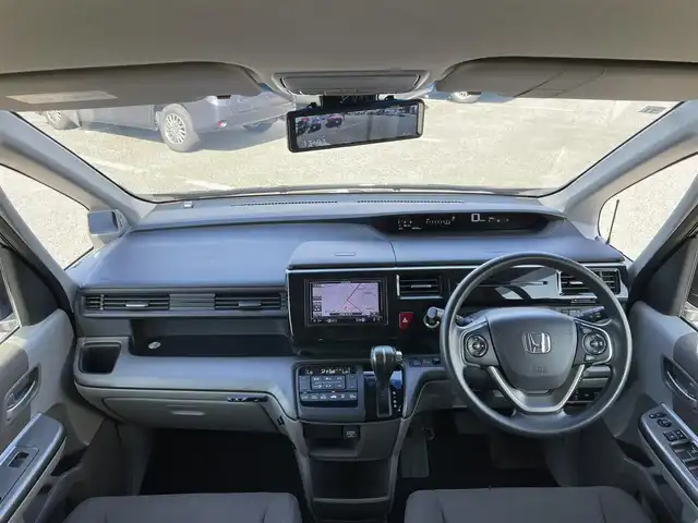 ホンダ ステップワゴン G 道央・札幌 2016(平28)年 7.5万km クリスタルブラックパール ４WD/社外メモリーナビ/CD/DVD/BT/フルセグ/社外フリップダウンモニター/衝突被害軽減ブレーキ/横滑り防止装置/アダプティブクルーズコントロール/レーンキープアシスト/バックカメラ/ビルトインETC/ドライブレコーダー/デジタルインナーミラー/アイドリングストップ/ECONモード/ワイパーデアイサー/片側パワースライドドア/ステアリングリモコン/プッシュスタート/スマートキー/ハロゲンヘッドライト/ヘッドライトレベライザー/電動格納ミラー/ヒーテッドドアミラー/ウィンカーミラー/純正フロアマット/ドアバイザー/スペアキー/純正エンジンスターター/社外AW付冬タイヤ積込/205/60/R16/2023年/山8mm