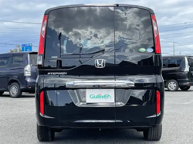 ホンダ ステップワゴン G 道央・札幌 2016(平28)年 7.5万km クリスタルブラックパール ４WD/社外メモリーナビ/CD/DVD/BT/フルセグ/社外フリップダウンモニター/衝突被害軽減ブレーキ/横滑り防止装置/アダプティブクルーズコントロール/レーンキープアシスト/バックカメラ/ビルトインETC/ドライブレコーダー/デジタルインナーミラー/アイドリングストップ/ECONモード/ワイパーデアイサー/片側パワースライドドア/ステアリングリモコン/プッシュスタート/スマートキー/ハロゲンヘッドライト/ヘッドライトレベライザー/電動格納ミラー/ヒーテッドドアミラー/ウィンカーミラー/純正フロアマット/ドアバイザー/スペアキー/純正エンジンスターター/社外AW付冬タイヤ積込/205/60/R16/2023年/山8mm