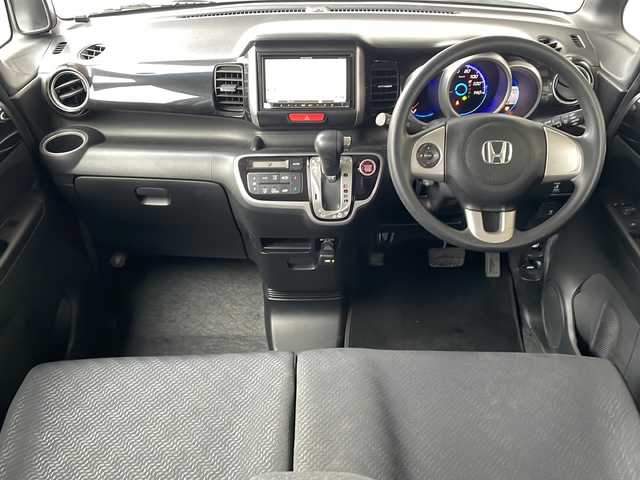 ホンダ Ｎ ＢＯＸ カスタム G Lパッケージ 長野県 2013(平25)年 6.2万km パール ４WD/純正14インチアルミ/左側パワースライドドア/HIDヘッドライト/プッシュスタート/スマートキー