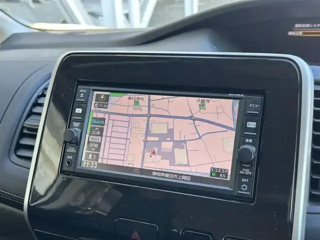 日産 セレナ ハイウェイスター Vセレクション 静岡県 2018(平30)年 8.1万km ブリリアントホワイトパール 8人乗り/純正7型ナビ/（FM/AM/Bluetooth/CD/SD/iPod）/全周囲カメラ/両側電動ドア/パーキングアシスト/ETC/クルーズコントロール/LEDライト/オートライト/純正ドライブレコーダー/前後コーナーセンサー/カーテンエアバッグ/純正16AW