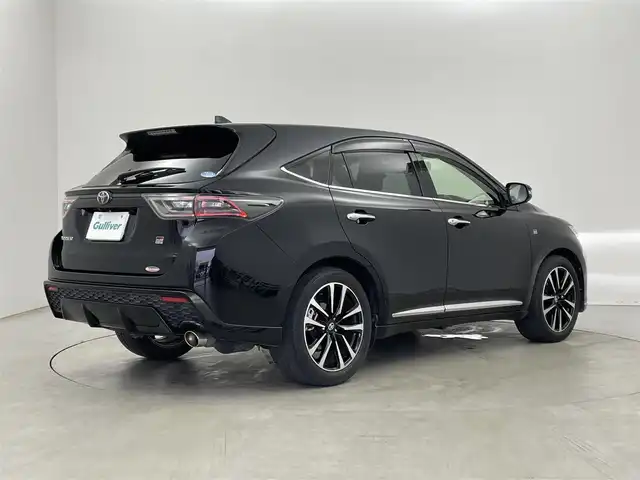 トヨタ ハリアー エレガンス GRスポーツ 埼玉県 2018(平30)年 4.6万km ブラック ＡＬＰＩＮＥ１０インチナビ　バックカメラ　セーフティセンス　レーダークルーズコントロール　ダウンサス　パワーシート　オートホールド　ハーフレザー　純正アルミ　スマートキー　ＬＥＤライト　地デジＴＶ