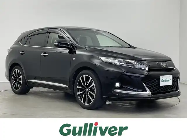 トヨタ ハリアー エレガンス GRスポーツ 埼玉県 2018(平30)年 4.6万km ブラック ＡＬＰＩＮＥ１０インチナビ　バックカメラ　セーフティセンス　レーダークルーズコントロール　ダウンサス　パワーシート　オートホールド　ハーフレザー　純正アルミ　スマートキー　ＬＥＤライト　地デジＴＶ