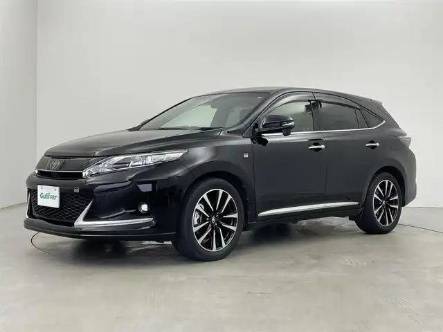 トヨタ ハリアー エレガンス GRスポーツ 埼玉県 2018(平30)年 4.6万km ブラック ＡＬＰＩＮＥ１０インチナビ　バックカメラ　セーフティセンス　レーダークルーズコントロール　ダウンサス　パワーシート　オートホールド　ハーフレザー　純正アルミ　スマートキー　ＬＥＤライト　地デジＴＶ