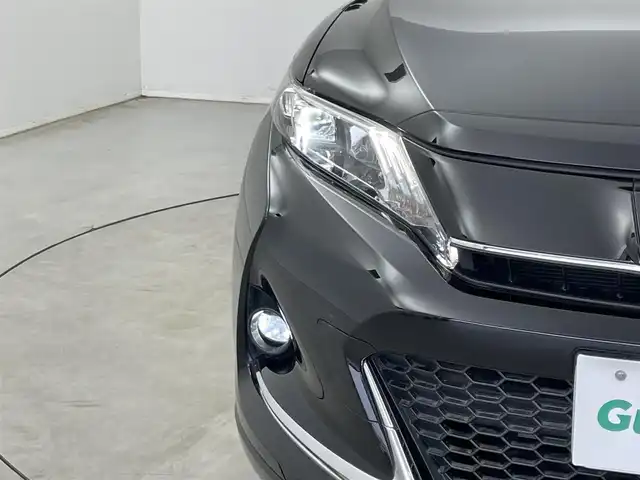 トヨタ ハリアー エレガンス GRスポーツ 埼玉県 2018(平30)年 4.6万km ブラック ＡＬＰＩＮＥ１０インチナビ　バックカメラ　セーフティセンス　レーダークルーズコントロール　ダウンサス　パワーシート　オートホールド　ハーフレザー　純正アルミ　スマートキー　ＬＥＤライト　地デジＴＶ
