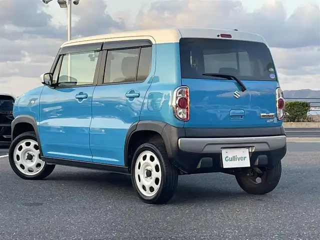 スズキ ハスラー G 島根県 2018(平30)年 6.6万km サマーブルーM 登録時走行距離65491km/取扱説明書/保証書/社外SDナビ/フルセグテレビ/バックカメラ/前方ドライブレコーダー/プッシュスタート/前席シートヒーター/オートライト/衝突軽減ブレーキ/レーンキープアシススト/ETC