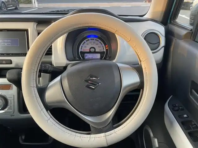 スズキ ハスラー G 島根県 2018(平30)年 6.6万km サマーブルーM 登録時走行距離65491km/取扱説明書/保証書/社外SDナビ/フルセグテレビ/バックカメラ/前方ドライブレコーダー/プッシュスタート/前席シートヒーター/オートライト/衝突軽減ブレーキ/レーンキープアシススト/ETC