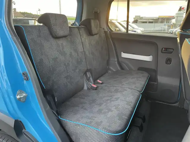 スズキ ハスラー G 島根県 2018(平30)年 6.6万km サマーブルーM 登録時走行距離65491km/取扱説明書/保証書/社外SDナビ/フルセグテレビ/バックカメラ/前方ドライブレコーダー/プッシュスタート/前席シートヒーター/オートライト/衝突軽減ブレーキ/レーンキープアシススト/ETC