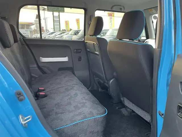 スズキ ハスラー G 島根県 2018(平30)年 6.6万km サマーブルーM 登録時走行距離65491km/取扱説明書/保証書/社外SDナビ/フルセグテレビ/バックカメラ/前方ドライブレコーダー/プッシュスタート/前席シートヒーター/オートライト/衝突軽減ブレーキ/レーンキープアシススト/ETC