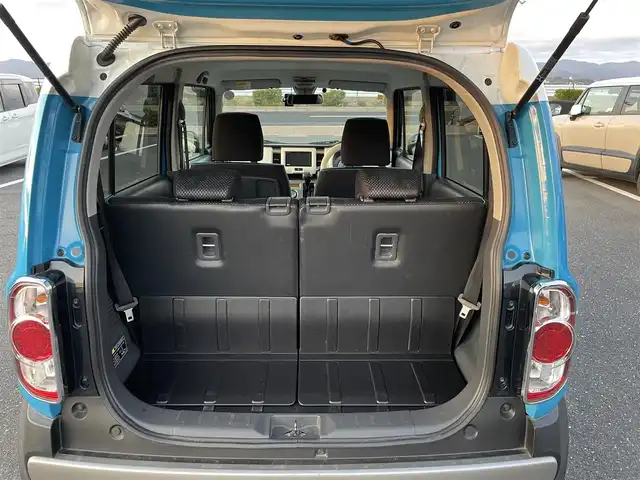 スズキ ハスラー G 島根県 2018(平30)年 6.6万km サマーブルーM 登録時走行距離65491km/取扱説明書/保証書/社外SDナビ/フルセグテレビ/バックカメラ/前方ドライブレコーダー/プッシュスタート/前席シートヒーター/オートライト/衝突軽減ブレーキ/レーンキープアシススト/ETC