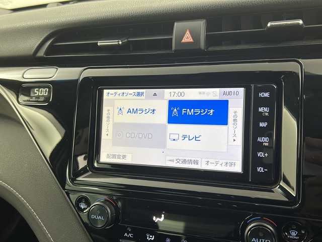 トヨタ カムリ WS 福島県 2019(平31)年 6.5万km アティチュードブラックマイカ /禁煙車/／純正ナビ/／衝突軽減/／レーダクルーズ/／ＥＴＣ/／フルセグ/／ハーフレザーシート/／前席パワーシート/／パドルシフト/／オートマチックハイビーム/／オートライト/／オートエアコン/／純正１８インチアルミ