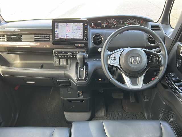 ホンダ Ｎ ＢＯＸ カスタム G L ターボ ホンダセンシング 秋田県 2019(平31)年 7.2万km プレミアムベルベットパープル・パール 純正SDナビ/純正CD、DVD、BT、TV/前後純正ドライブレコーダー/両側パワースライドドア/バックカメラ/コーナーセンサー/ETC/スペアキー2本/取説