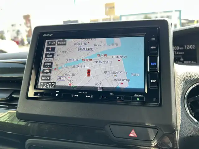 ホンダ Ｎ ＢＯＸ カスタム G L ホンダセンシング 愛媛県 2020(令2)年 5.9万km クリスタルブラックパール 登録時走行距離：58914km/ディーラーOP純正ナビ/CD/DVD/BT/フルセグTV/ETC/バックカメラ/追従クルコン/レーンキープアシスト/衝突軽減システム/横滑り防止装置/片側パワスラ/LEDヘッドライト/オートライト/フォグランプ/エンジンスタートボタン/スマートキー/純正アルミホイール/AAC/コーナーセンサー