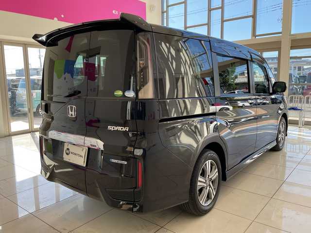 ホンダ ステップワゴン スパーダ ハイブリッド G EX ホンダセンシング 埼玉県 2018(平30)年 4.7万km プレミアムスパークルブラックパール ホンダセンシング /純正10インチメモリナビ/　　CD/DVD/BT/フルセグ  /全方位モニター /両側パワースライドドア /レーダークルーズコントロール /LEDオートライト /ハーフレザーシート /シートヒーター /純正16インチアルミホイール/ステアリングスイッチ /純正ETC/禁煙車