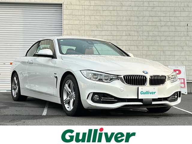 ＢＭＷ ４４０ｉ カブリオレ ラグジュアリー 長野県 2016(平28)年 1.7万km 白 純正HDDナビゲーション/CD DVD Bluetooth/バックカメラ/ETC/ワンオーナー/クルーズコントロール/衝突軽減ブレーキ/レーンキープアシスト/パドルシフト/ブラインドスポットモニター/運転席メモリーシート付き/シートヒーター(D/N)/パワーシート(D/N)/茶革シート/ステアリングリモコン/ドライブレコーダー/コーナーセンサー(前後)/横滑り防止装置/ウィンカーミラー/電動格納ミラー/スマートキー/エンジンプッシュスタート/スペアキー
