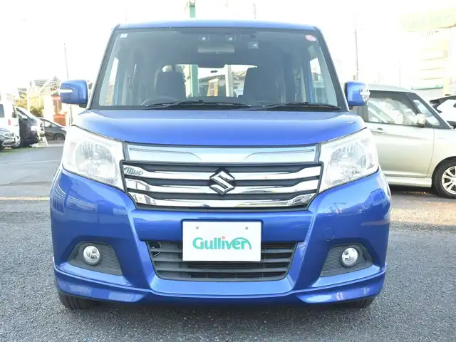 スズキ ソリオ HV SZ 神奈川県 2017(平29)年 9.9万km 青 デュアルカメラブレーキサポート/：前方衝突被害軽減ブレーキ/ケンウッドナビ/：ワンセグTV/：CD再生/：バックカメラ/ビルトインETC/前後ドライブレコーダー/シートヒーター（運転席）/純正15インチアルミホイール/純正フロアマット/：ドアバイザー/純正HIDヘッドライト/：オートヘッドライト/：フロントフォグライト