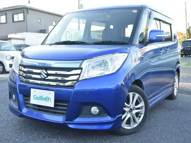 スズキ ソリオ HV SZ 神奈川県 2017(平29)年 9.9万km 青 デュアルカメラブレーキサポート/：前方衝突被害軽減ブレーキ/ケンウッドナビ/：ワンセグTV/：CD再生/：バックカメラ/ビルトインETC/前後ドライブレコーダー/シートヒーター（運転席）/純正15インチアルミホイール/純正フロアマット/：ドアバイザー/純正HIDヘッドライト/：オートヘッドライト/：フロントフォグライト