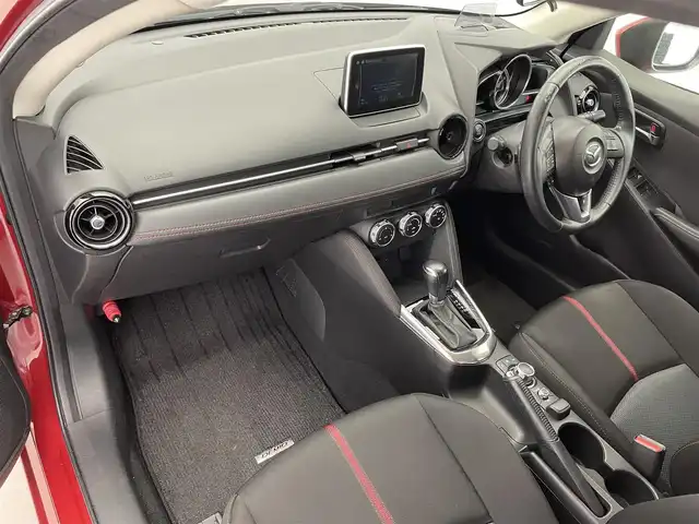 マツダ デミオ XD ツーリング 滋賀県 2014(平26)年 7万km ソウルレッドプレミアムメタリック 純正ナビ/Bluetooth/USB/クルーズコントロール/LEDヘッドライト/オートライト/ETC/パドルシフト/ヘッドアップディスプレイ/純正フロアマット/ドアバイザー/プッシュスタート/スマートキー/ステアリングリモコン