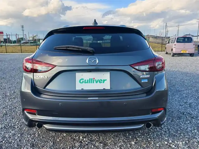 マツダ アクセラ スポーツ XD Lパッケージ 島根県 2016(平28)年 6.5万km マシーングレープレミアムM サンルーフ/純正ナビ/フルセグTV/バックモニター/ETC/ドライブレコーダー/レーダークルーズコントロール/前後パーキングセンサー/衝突被害軽減ブレーキ/車線逸脱警報システム/レーンキープアシスト/AT誤発進抑制制御機能/ブラインドスポットモニタリング/ドライバーアテンションアラート/ヘッドアップディスプレイ/ツインターボ/アダプティブLEDヘッドランプ/革巻きステアリング/ステアリングヒーター/パドルシフト/ホワイト革シート/前席シートヒーター/運転席パワーシート/BOSEサウンドシステム/純正18インチアルミホイール/スマートキー/プッシュエンジンスタート/禁煙車