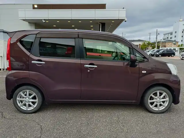 ダイハツ ムーヴ X SAⅡ 新潟県 2015(平27)年 8.4万km プラムブラウンクリスタルマイカ (株)IDOMが運営する【じしゃロン新潟店】の自社ローン専用車両になります。/こちらは現金またはオートローンご利用時の価格です。自社ローンご希望の方は別途その旨お申付け下さい/社外ナビ/FM/AM/CD視聴可能/ワンセグTV視聴可能(走行中視聴可能)/プッシュスタート/アイドリングストップ/横滑り防止装置/衝突被害軽減システム/後方のみコーナーセンサー/社外フロアマット/電動格納ミラー/スマートキー/スペアキー×１