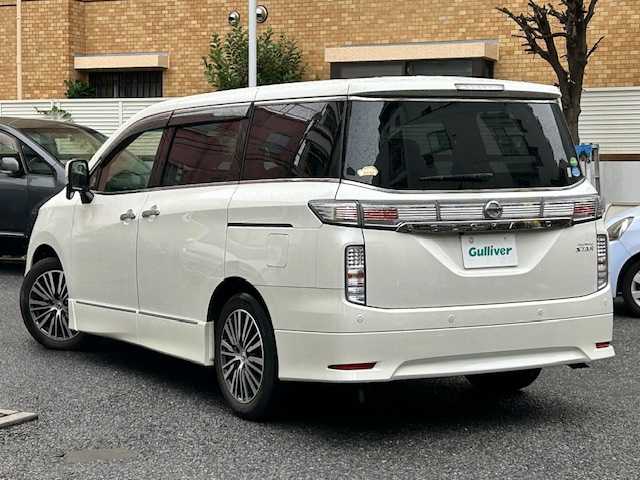 日産 エルグランド 250ハイウェイスターS 東京都 2019(令1)年 3.5万km ブリリアントホワイトパール ワンオーナー/純正ナビ　（MM519D-L）/　＜フルセグTV/DVD/Blu-ray/CD/Bluetooth/SD＞/バックカメラ/ETC/両側パワースライドドア/レーダークルーズ/エマージェンシーブレーキ/車線逸脱警報/コーナーセンサー/純正ドライブレコーダー/ハーフレザーシート/フロントエアロ/スマートキー×２/純正フロアマット/ドアバイザー/取扱説明書/保証書