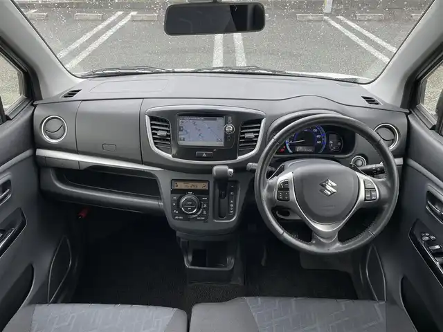 スズキ ワゴンＲ スティングレー T 熊本県 2016(平28)年 2.4万km クリスタルホワイトP ワンオーナー/レーダーブレーキサポート/プッシュスタート/純正ナビ/（ワンセグTV・BTオーディオ・SD）/バックカメラ/純正15インチAW/クルーズコントロール/パドルシフト/右前席シートヒーター/HIDヘッドライト/オートライト/フォグライト/横滑り防止装置/ウィンカーミラー/純正フロアマット/純正ドアバイザー/新車保証書/取扱説明書/スマートスペアキー×1本