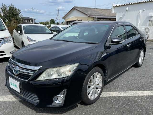 トヨタ カムリ ハイブリット Gパッケージ 神奈川県 2013(平25)年 4.8万km アティチュードブラックマイカ